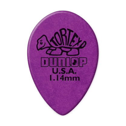 Jim Dunlop DUNLOP TORTEX TEARDROP 1.14mm SMALL GUITAR PICK REFILL BAG 36-PACK - 423R114