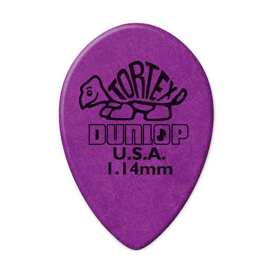 Jim Dunlop DUNLOP TORTEX TEARDROP 1.14mm SMALL GUITAR PICK REFILL BAG 36-PACK - 423R114