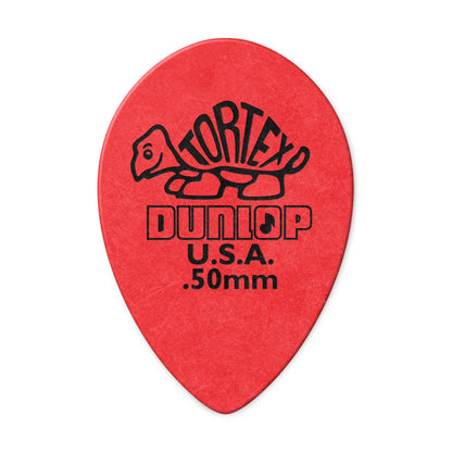 Jim Dunlop DUNLOP TORTEX TEARDROP .50mm SMALL GUITAR PICK REFILL BAG 36-PACK - 423R050