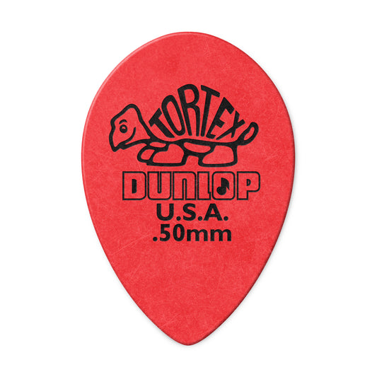 Jim Dunlop DUNLOP TORTEX TEARDROP .50mm SMALL GUITAR PICK REFILL BAG 36-PACK - 423R050