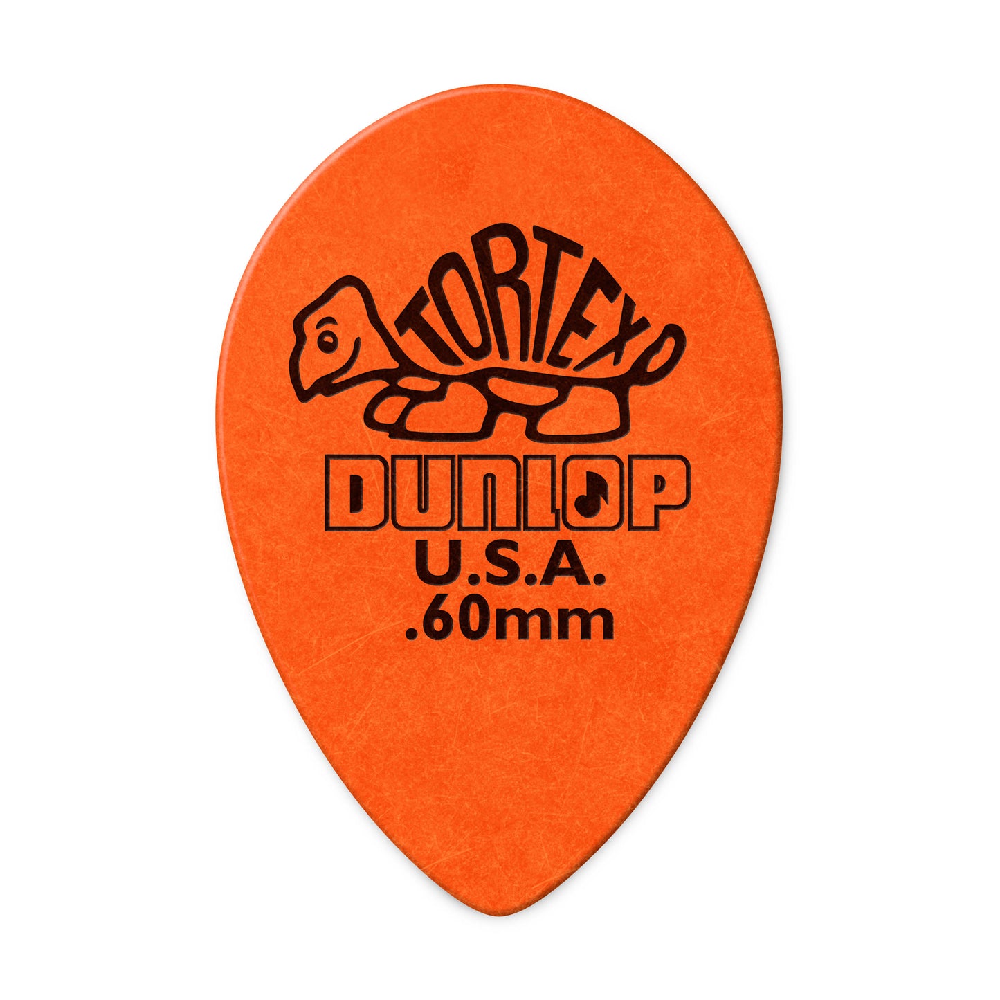 Jim Dunlop DUNLOP TORTEX TEARDROP .60mm SMALL GUITAR PICK REFILL BAG 36-PACK - 423R060