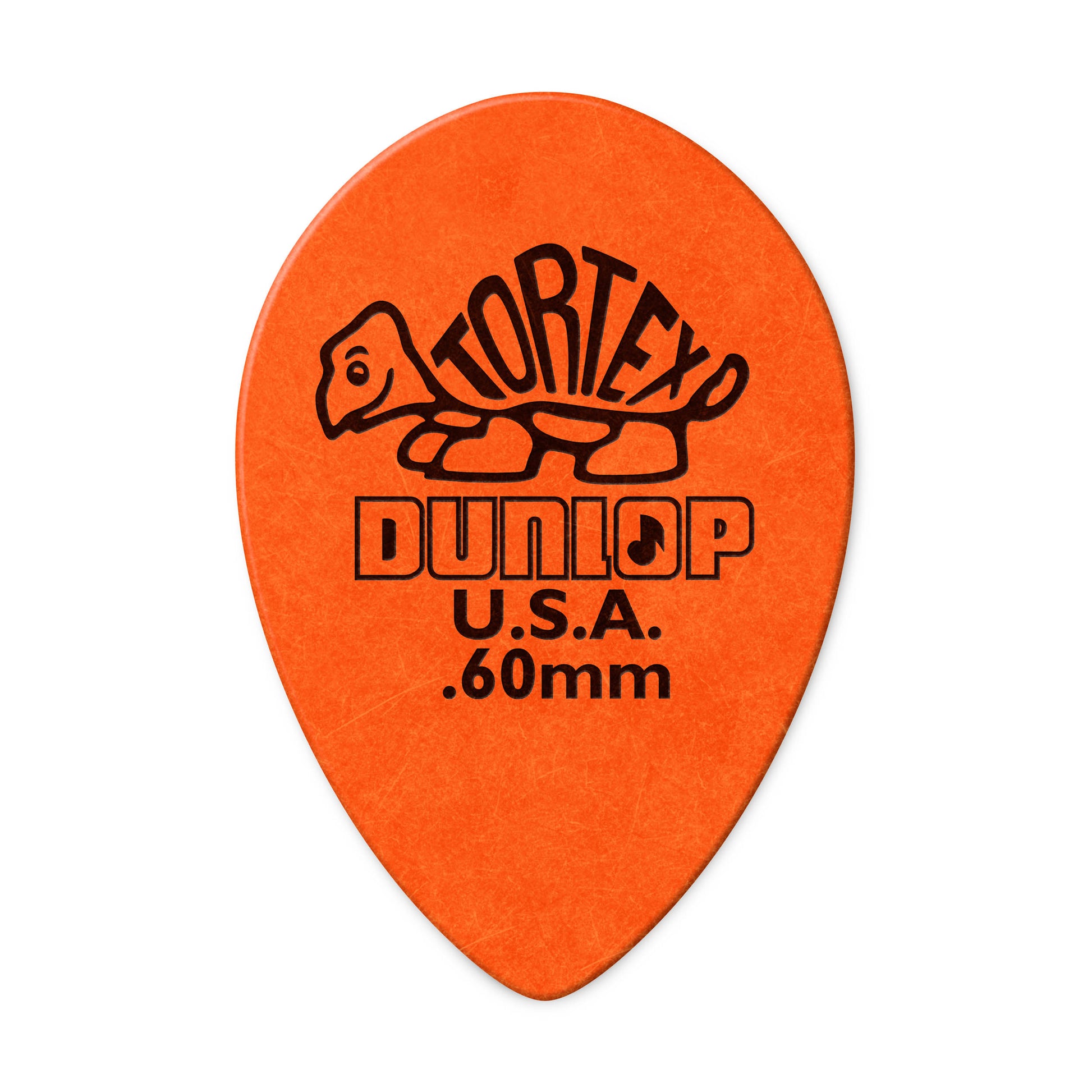 Jim Dunlop DUNLOP TORTEX TEARDROP .60mm SMALL GUITAR PICK REFILL BAG 36-PACK - 423R060