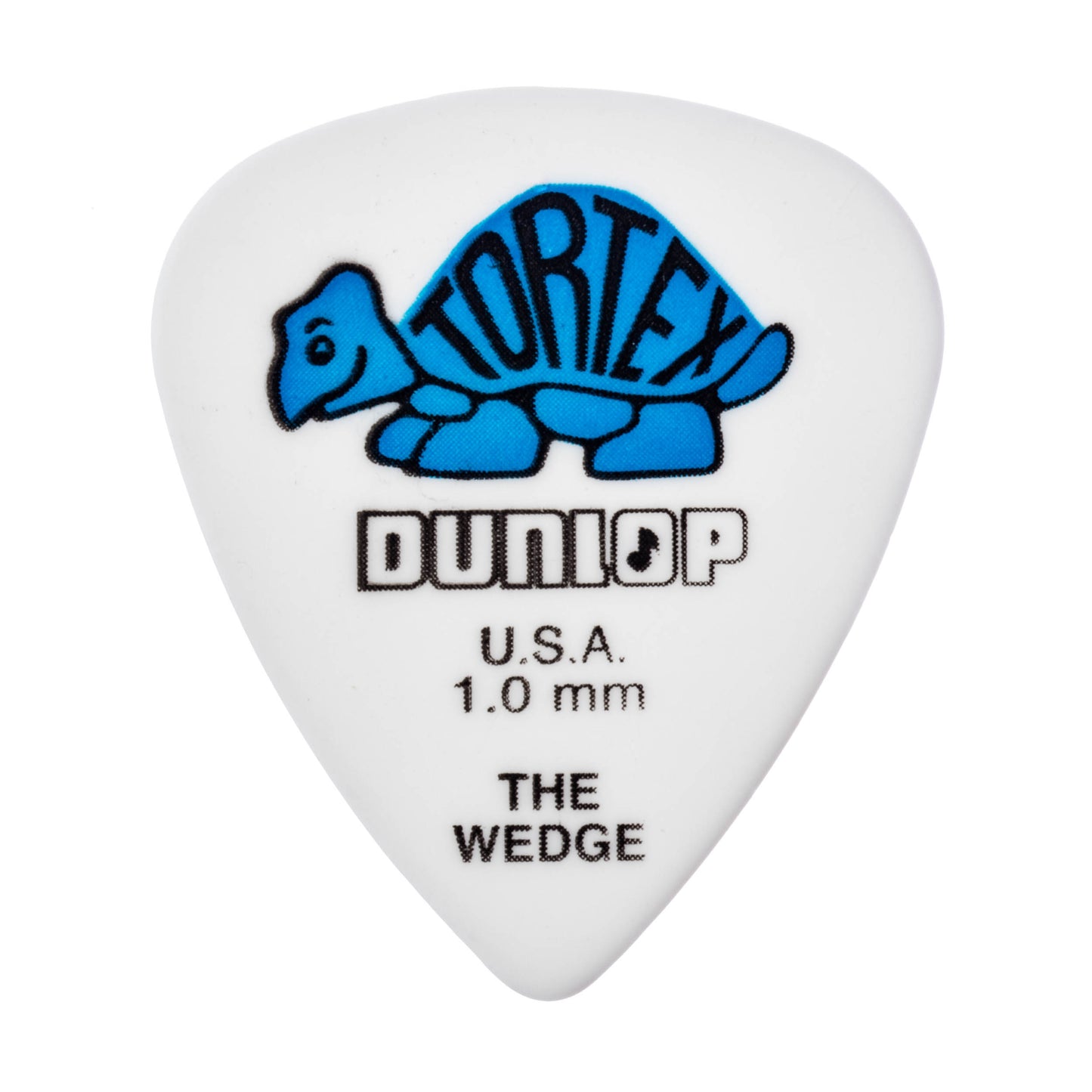 Jim Dunlop DUNLOP TORTEX 1.0mm WEDGE GUITAR PICK PLAYER'S PACK 12-PACK - 424P100
