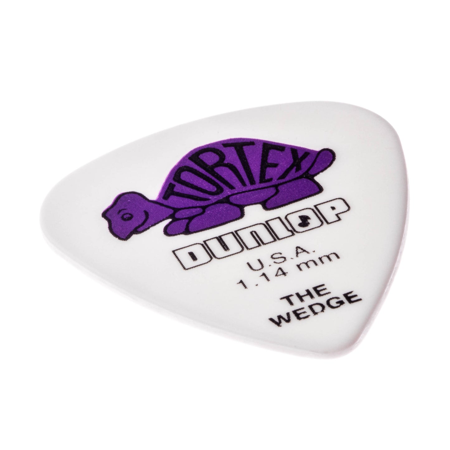 Jim Dunlop DUNLOP TORTEX 1.14mm WEDGE GUITAR PICK PLAYER'S PACK 12-PACK - 424P114