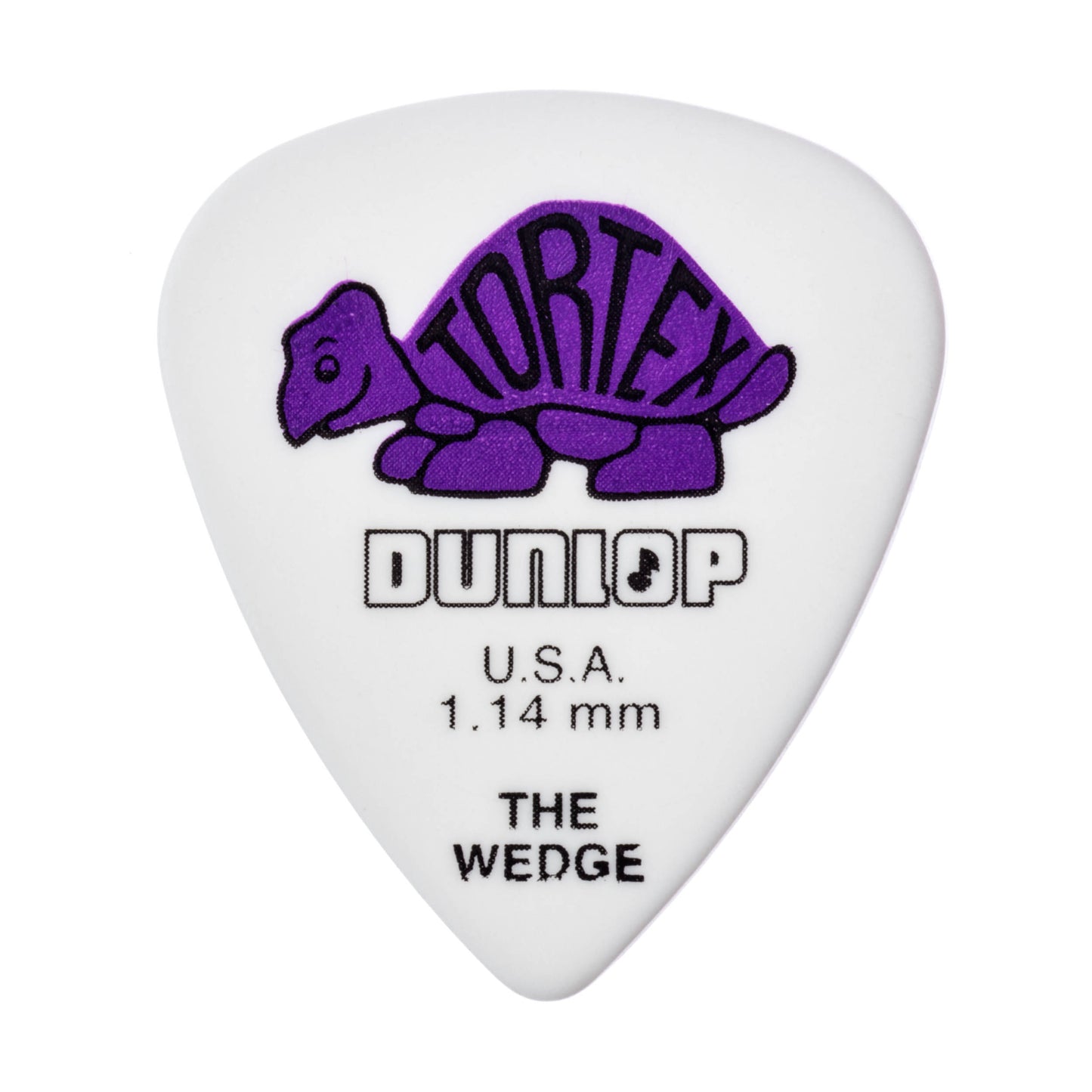 Jim Dunlop DUNLOP TORTEX 1.14mm WEDGE GUITAR PICK PLAYER'S PACK 12-PACK - 424P114