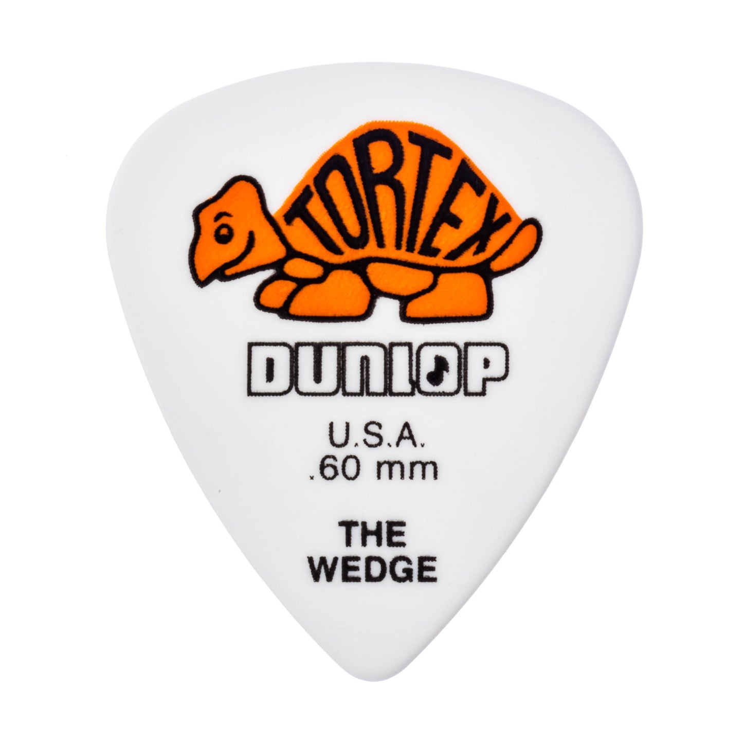 Jim Dunlop DUNLOP TORTEX .60mm WEDGE GUITAR PICK PLAYER'S PACK 12-PACK - 424P060