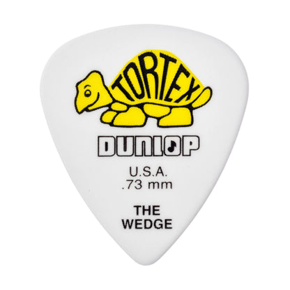 Jim Dunlop DUNLOP TORTEX .73mm WEDGE GUITAR PICK PLAYER'S PACK 12-PACK - 424P073