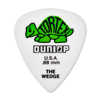 Jim Dunlop DUNLOP TORTEX .88mm WEDGE GUITAR PICK PLAYER'S PACK 12-PACK - 424P088