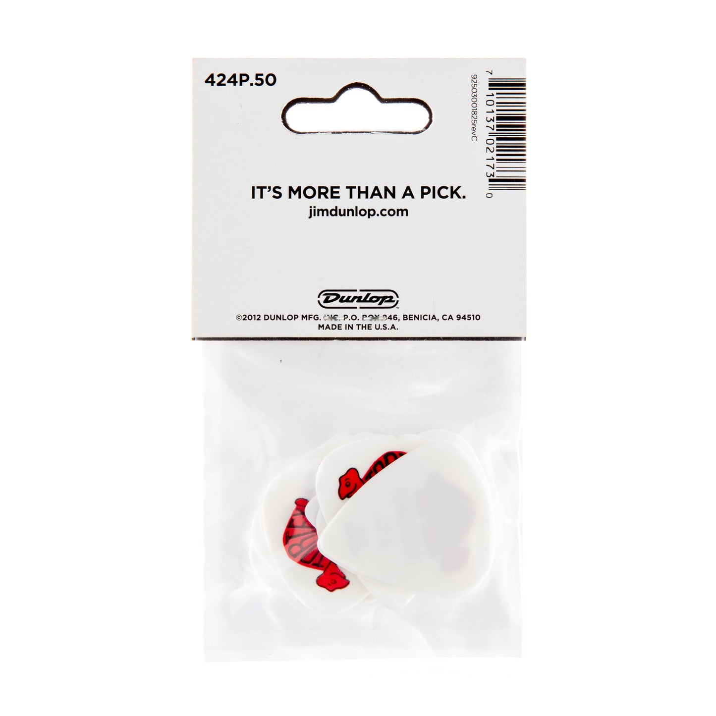 Jim Dunlop DUNLOP TORTEX .50mm WEDGE GUITAR PICK PLAYER'S PACK 12-PACK - 424P050