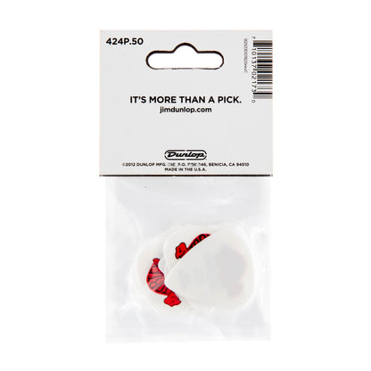 Jim Dunlop DUNLOP TORTEX .50mm WEDGE GUITAR PICK PLAYER'S PACK 12-PACK - 424P050
