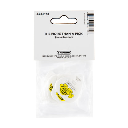 Jim Dunlop DUNLOP TORTEX .73mm WEDGE GUITAR PICK PLAYER'S PACK 12-PACK - 424P073