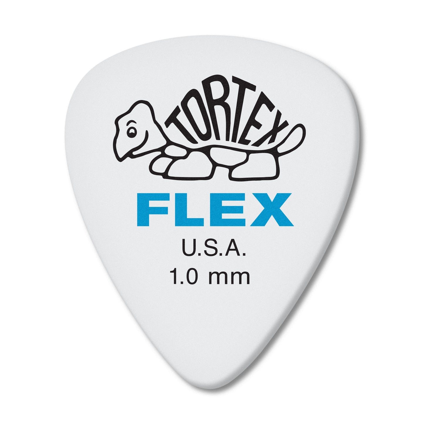 Jim Dunlop DUNLOP TORTEX FLEX 1.0mm STANDARD GUITAR PICK PLAYER'S PACK 12 -PACK - 428P100
