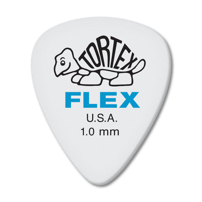 Jim Dunlop DUNLOP TORTEX FLEX 1.0mm STANDARD GUITAR PICK PLAYER'S PACK 12 -PACK - 428P100