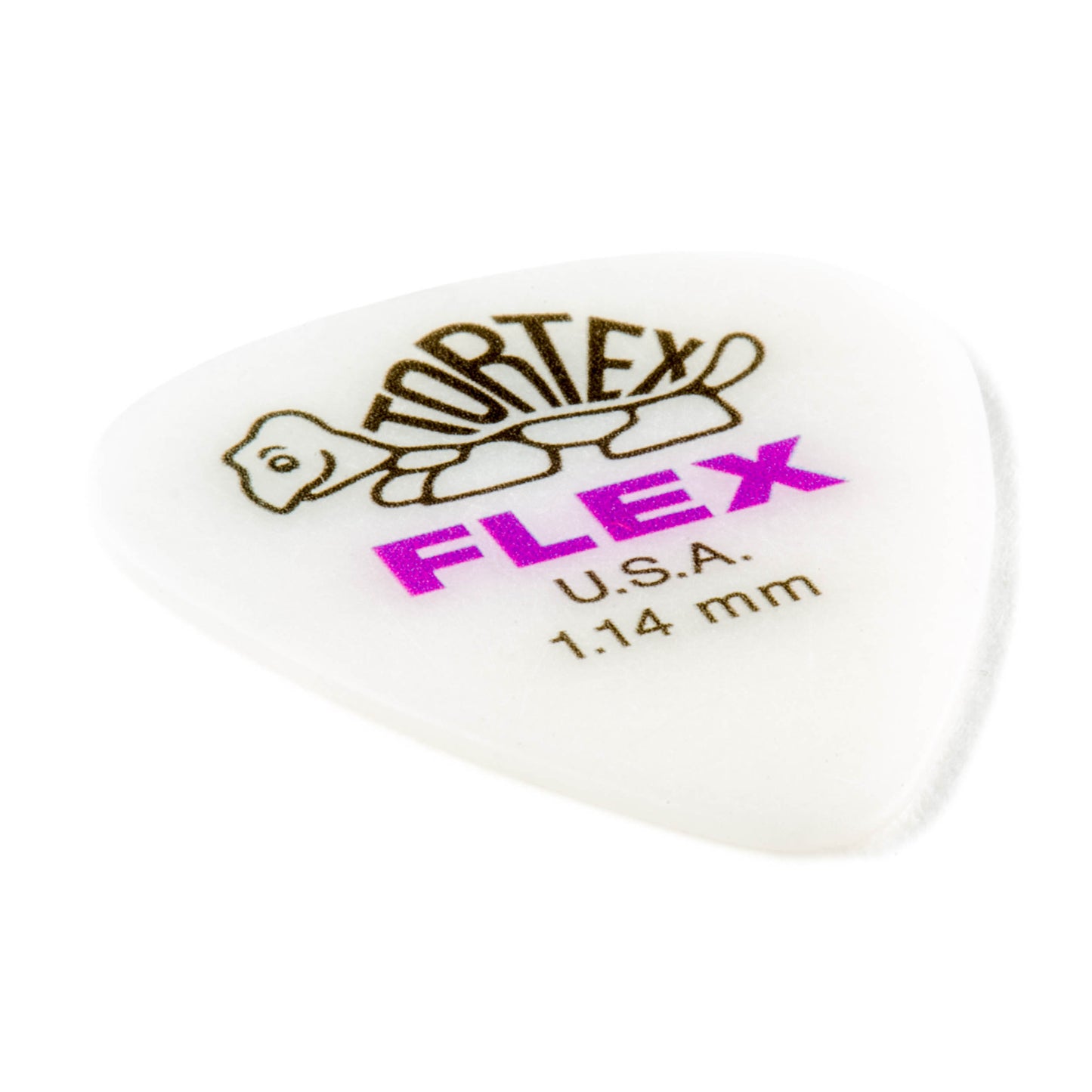 Jim Dunlop DUNLOP TORTEX FLEX 1.14mm STANDARD GUITAR PICK PLAYER'S PACK 12 -PACK - 428P114