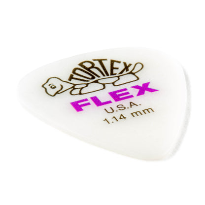 Jim Dunlop DUNLOP TORTEX FLEX 1.14mm STANDARD GUITAR PICK PLAYER'S PACK 12 -PACK - 428P114