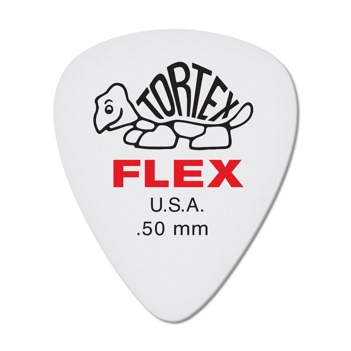 Jim Dunlop DUNLOP TORTEX FLEX .50mm STANDARD GUITAR PICK PLAYER'S PACK 12 -PACK - 428P050