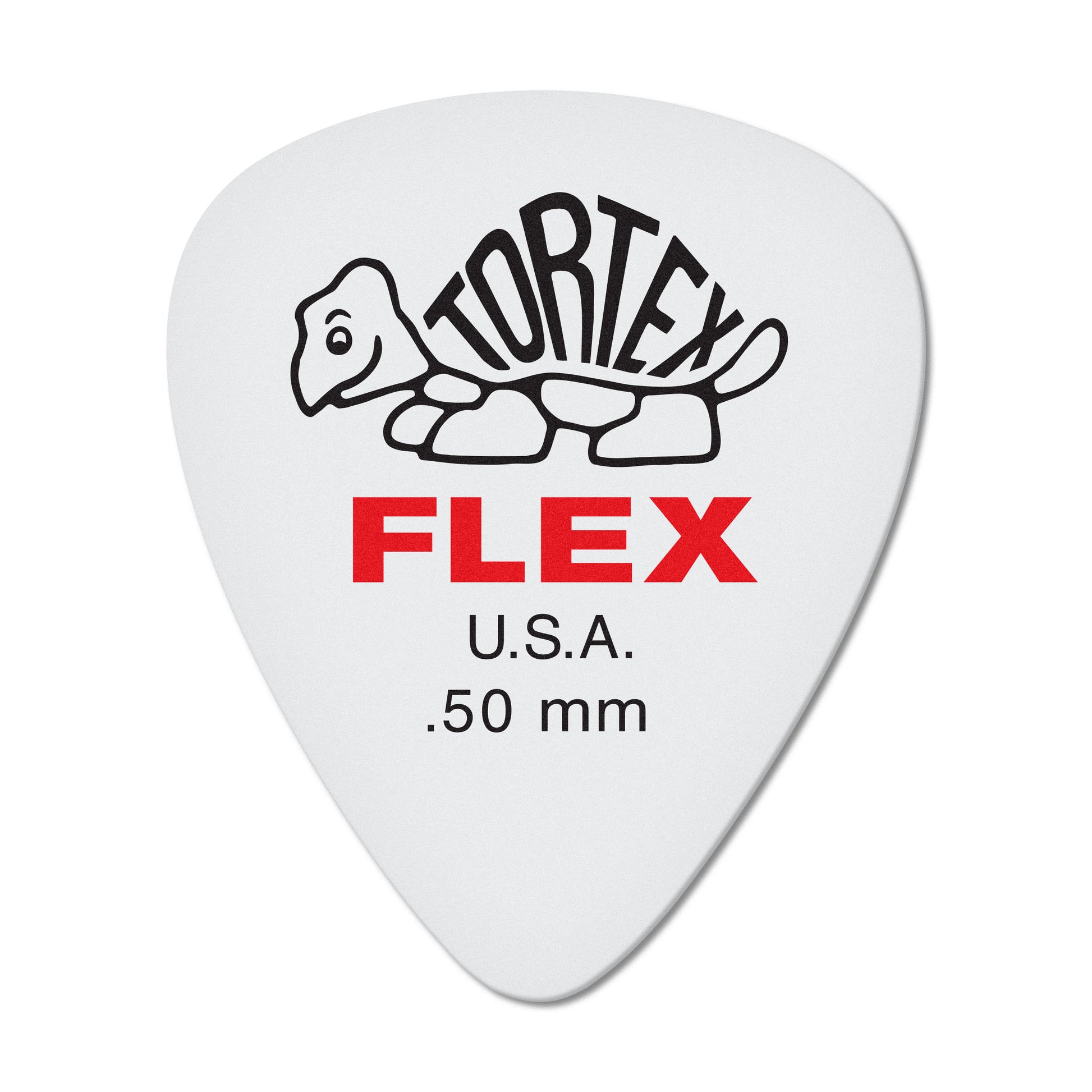 Jim Dunlop DUNLOP TORTEX FLEX .50mm STANDARD GUITAR PICK PLAYER'S PACK 12 -PACK - 428P050