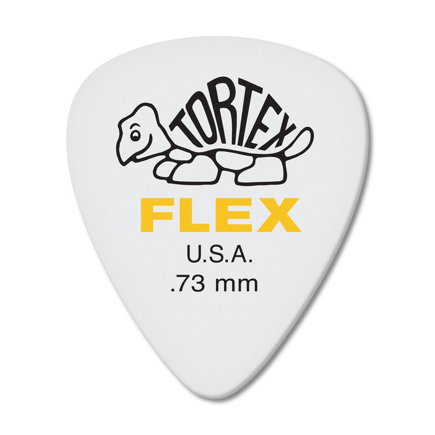 Jim Dunlop DUNLOP TORTEX FLEX .73mm STANDARD GUITAR PICK PLAYER'S PACK 12 -PACK - 428P073