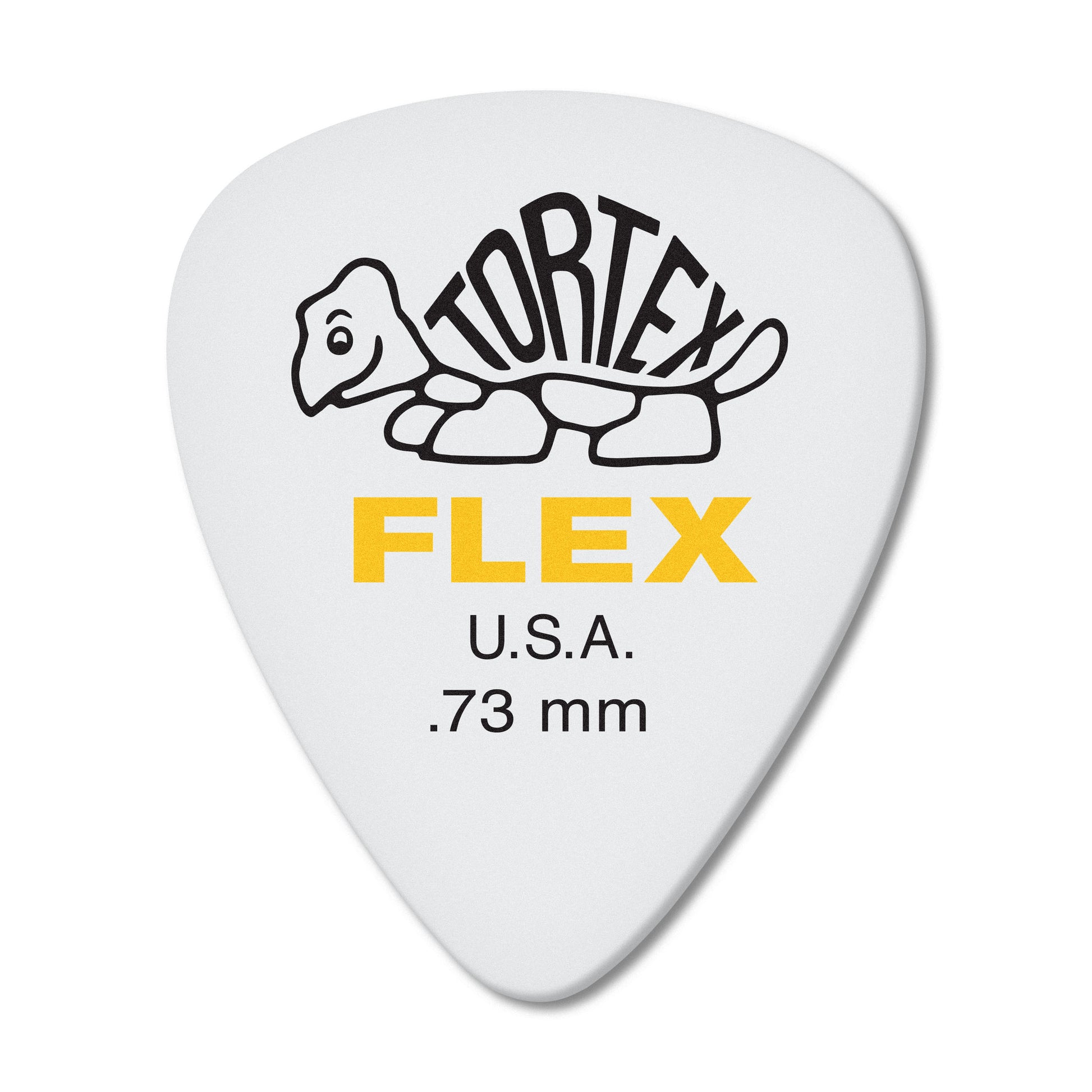Jim Dunlop DUNLOP TORTEX FLEX .73mm STANDARD GUITAR PICK PLAYER'S PACK 12 -PACK - 428P073
