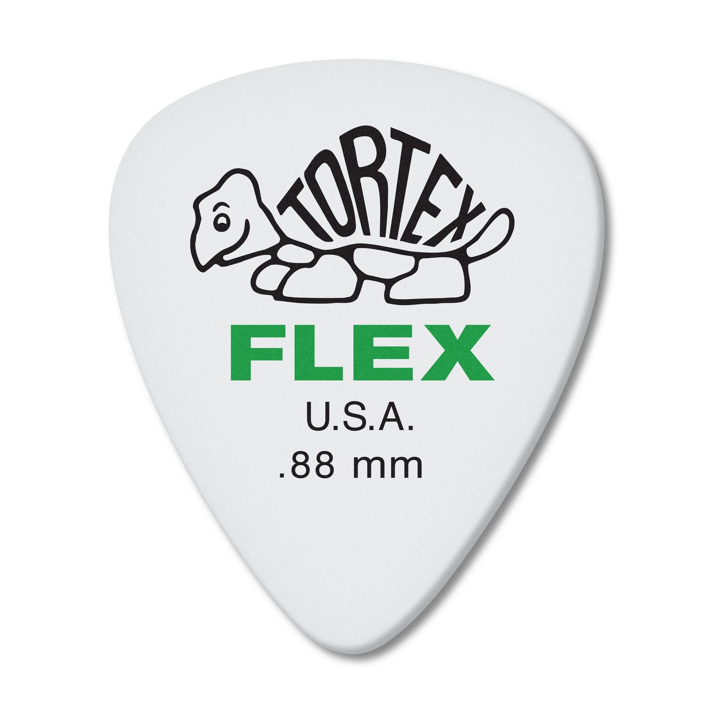 Jim Dunlop DUNLOP TORTEX FLEX .88mm STANDARD GUITAR PICK PLAYER'S PACK 12 -PACK - 428P088