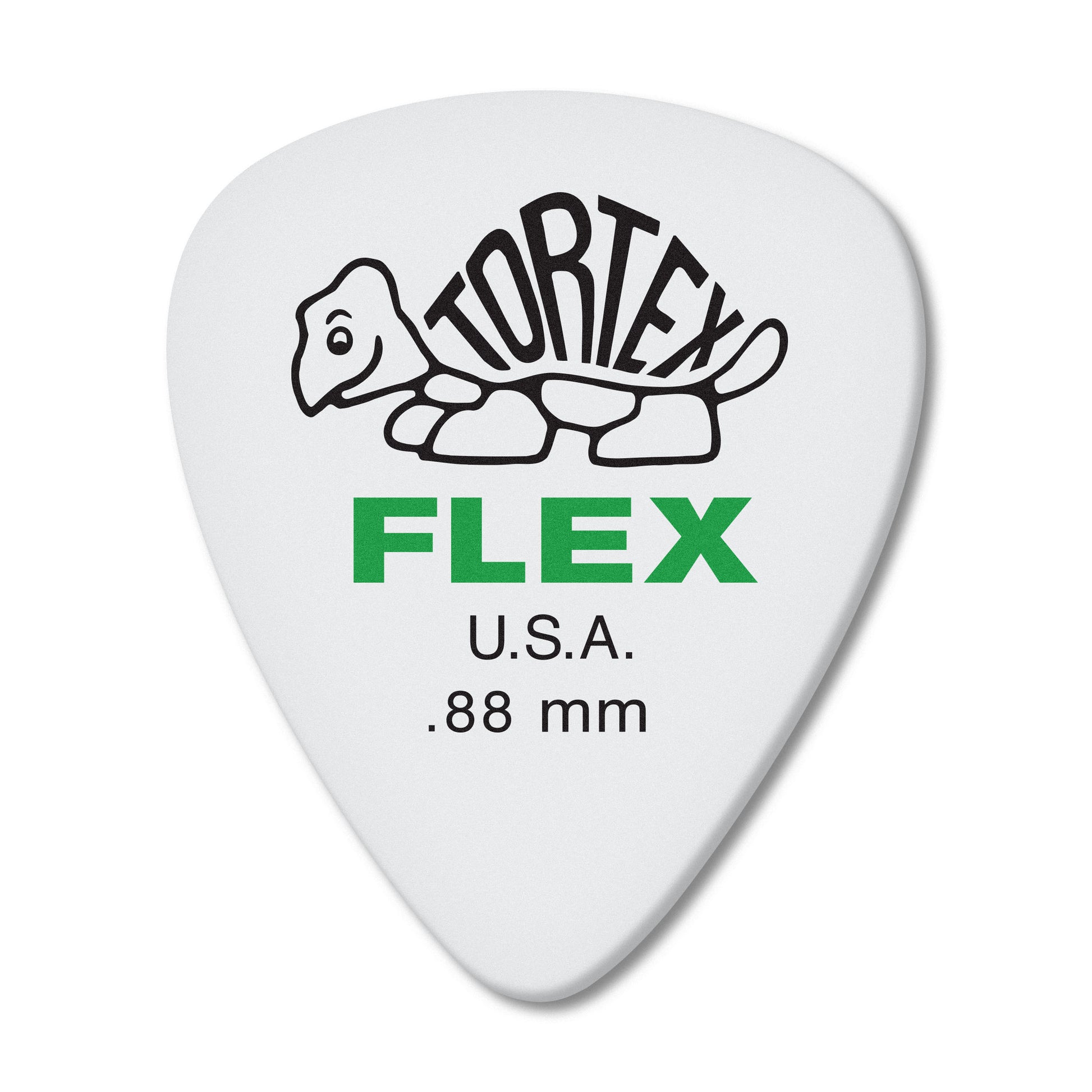 Jim Dunlop DUNLOP TORTEX FLEX .88mm STANDARD GUITAR PICK PLAYER'S PACK 12 -PACK - 428P088