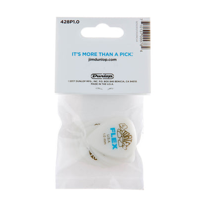 Jim Dunlop DUNLOP TORTEX FLEX 1.0mm STANDARD GUITAR PICK PLAYER'S PACK 12 -PACK - 428P100
