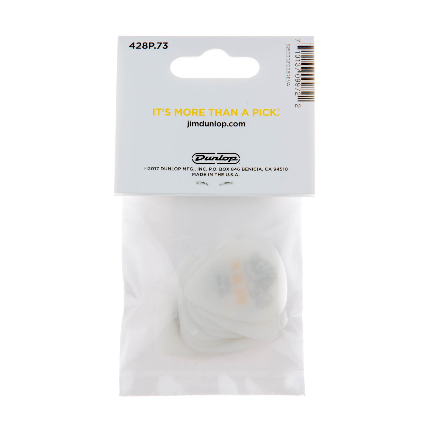 Jim Dunlop DUNLOP TORTEX FLEX .73mm STANDARD GUITAR PICK PLAYER'S PACK 12 -PACK - 428P073