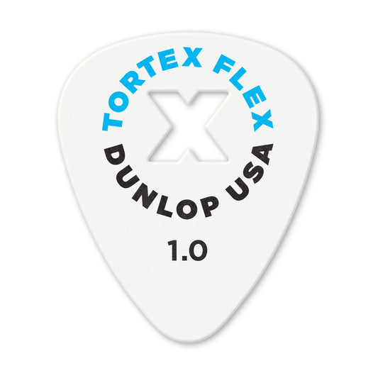 Jim Dunlop DUNLOP TORTEX 1.0mm FLEX X GUITAR PICK PLAYER'S PACK 12-PACK - 428XP100