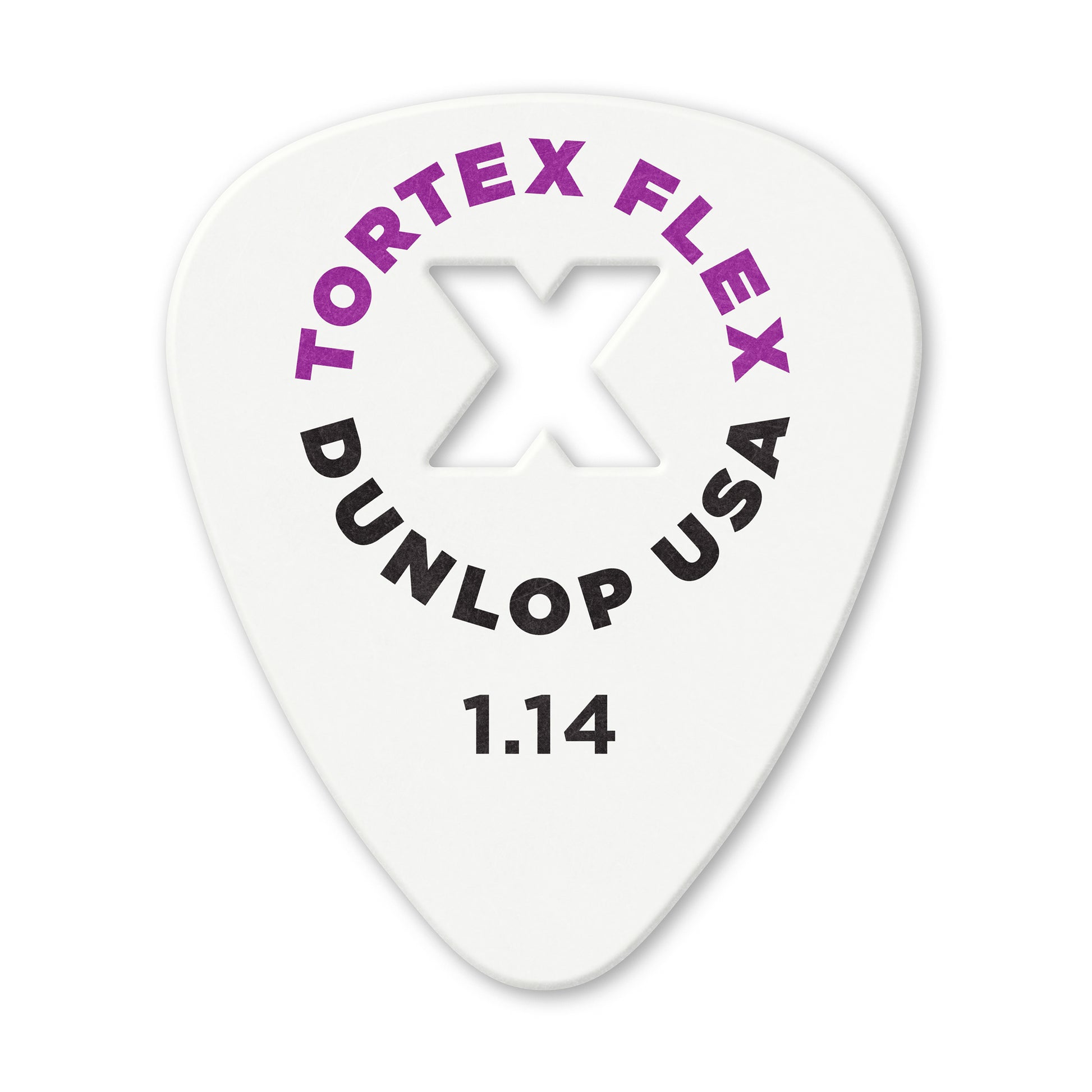 Jim Dunlop DUNLOP TORTEX 1.14mm FLEX X GUITAR PICK PLAYER'S PACK 12-PACK - 428XP114