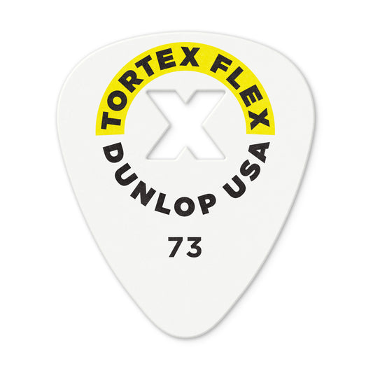 Jim Dunlop DUNLOP TORTEX .73mm FLEX X GUITAR PICK PLAYER'S PACK 12-PACK - 428XP073
