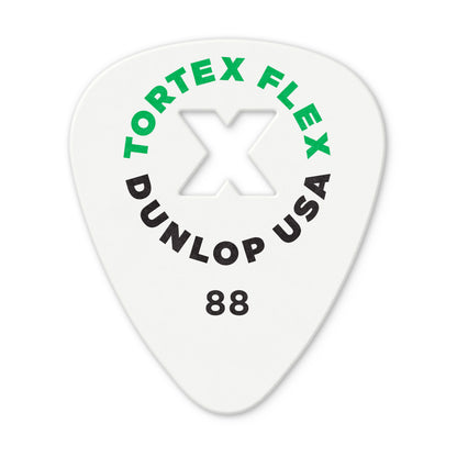 Jim Dunlop DUNLOP TORTEX .88mm FLEX X GUITAR PICK PLAYER'S PACK 12-PACK - 428XP088