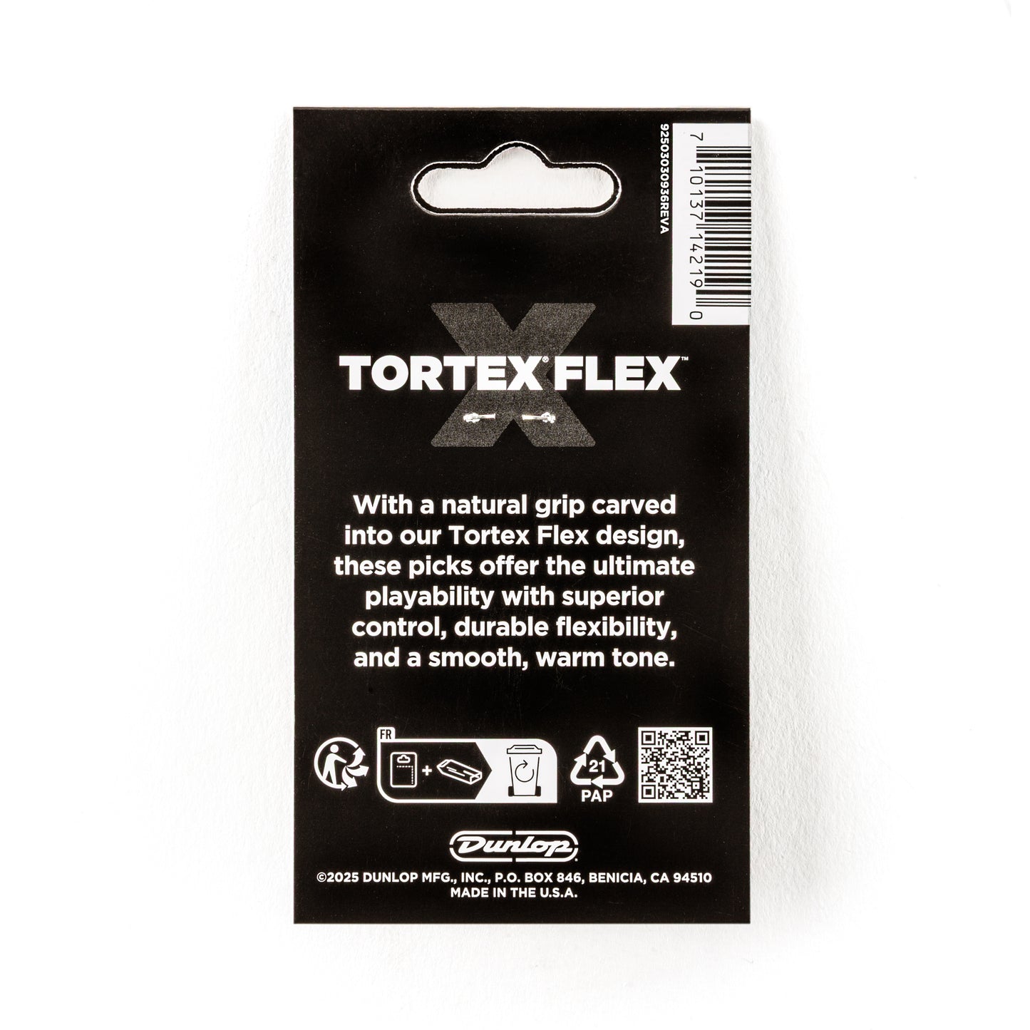 Jim Dunlop DUNLOP TORTEX 1.0mm FLEX X GUITAR PICK PLAYER'S PACK 12-PACK - 428XP100