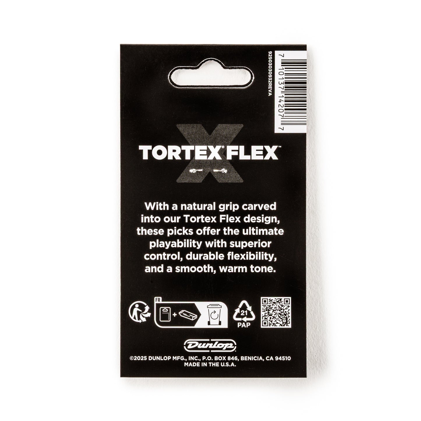 Jim Dunlop DUNLOP TORTEX .50mm FLEX X GUITAR PICK PLAYER'S PACK 12-PACK - 428XP050