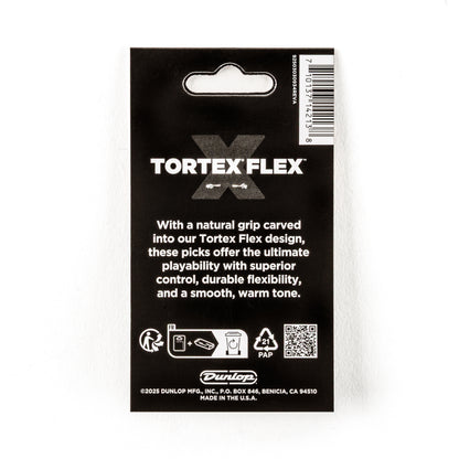 Jim Dunlop DUNLOP TORTEX .73mm FLEX X GUITAR PICK PLAYER'S PACK 12-PACK - 428XP073