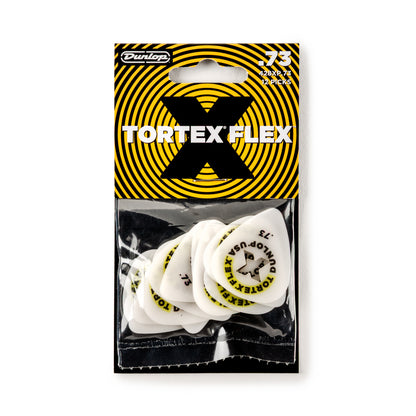 Jim Dunlop DUNLOP TORTEX .73mm FLEX X GUITAR PICK PLAYER'S PACK 12-PACK - 428XP073