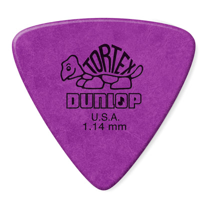 Jim Dunlop DUNLOP TORTEX 1.14mm TRIANGLE GUITAR PICK PLAYER'S PACK 06-PACK - 431P114
