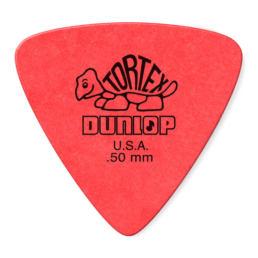 Jim Dunlop DUNLOP TORTEX .50mm TRIANGLE GUITAR PICK PLAYER'S PACK 06-PACK - 431P050