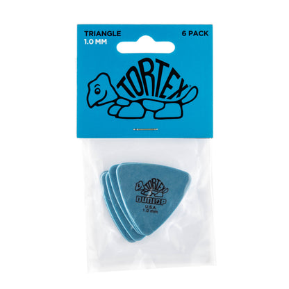 Jim Dunlop DUNLOP TORTEX 1.0mm TRIANGLE GUITAR PICK PLAYER'S PACK 06-PACK - 431P100