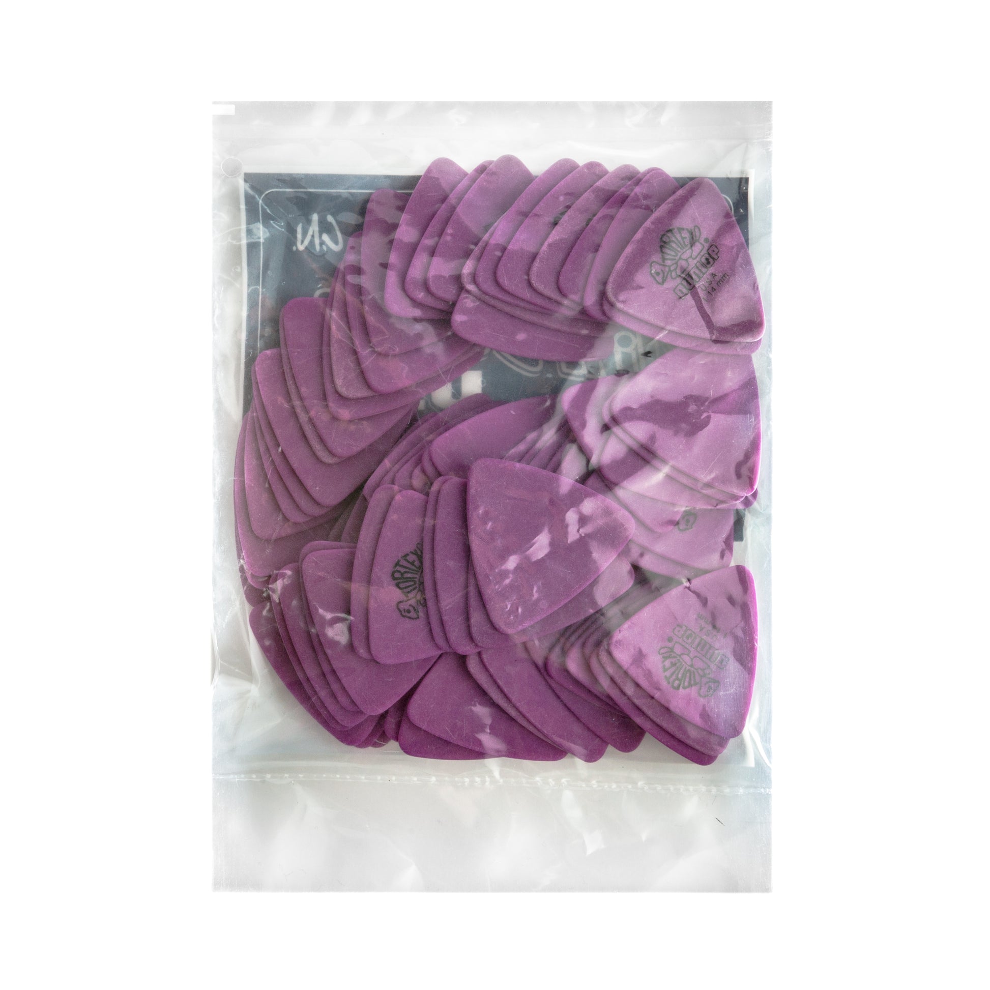 Jim Dunlop DUNLOP TORTEX 1.14mm TRIANGLE GUITAR PICK REFILL BAG 72-PACK - 431R114