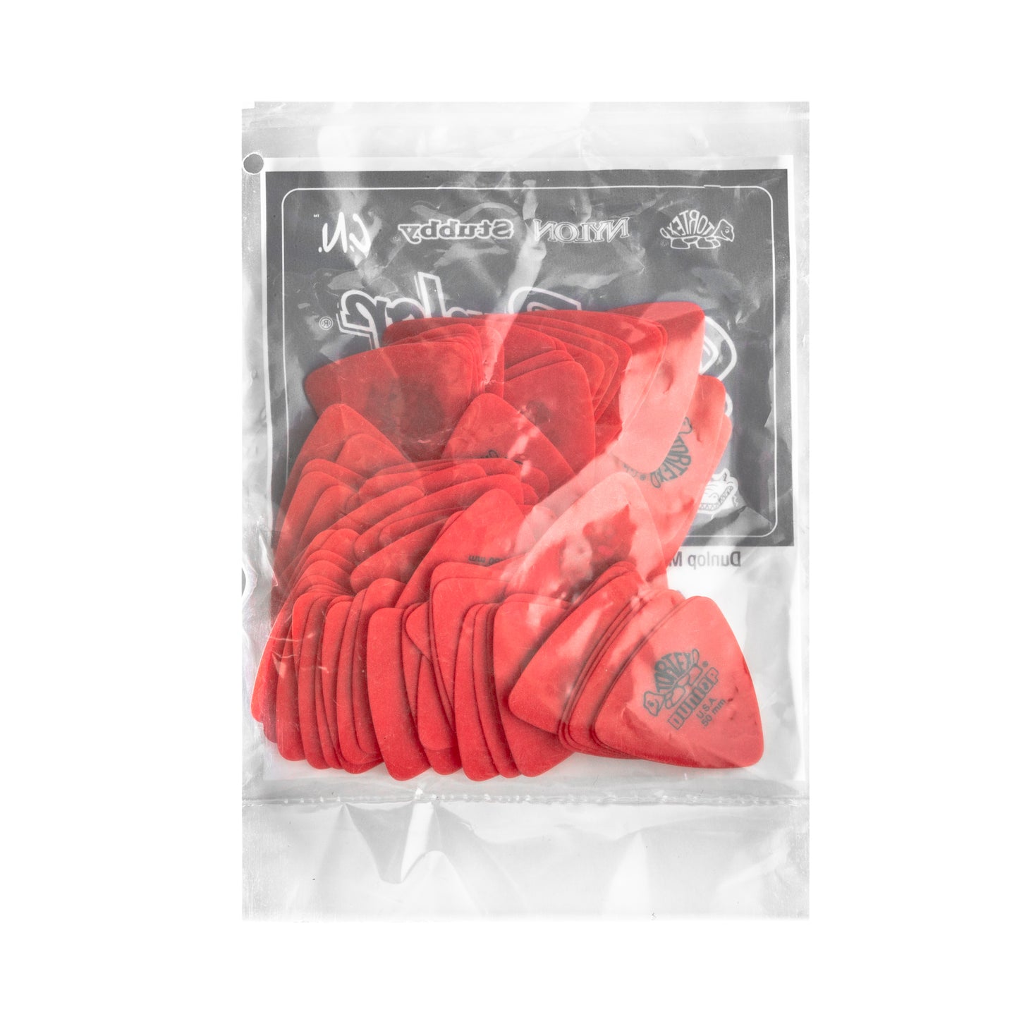Jim Dunlop DUNLOP TORTEX .50mm TRIANGLE GUITAR PICK REFILL BAG 72-PACK - 431R050