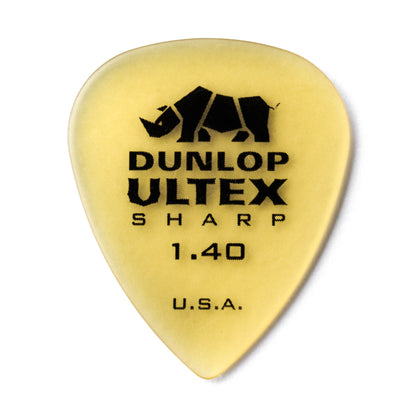 Jim Dunlop DUNLOP ULTEX 1.40mm SHARP GUITAR PICK PLAYER'S PACK 06-PACK - 433P140