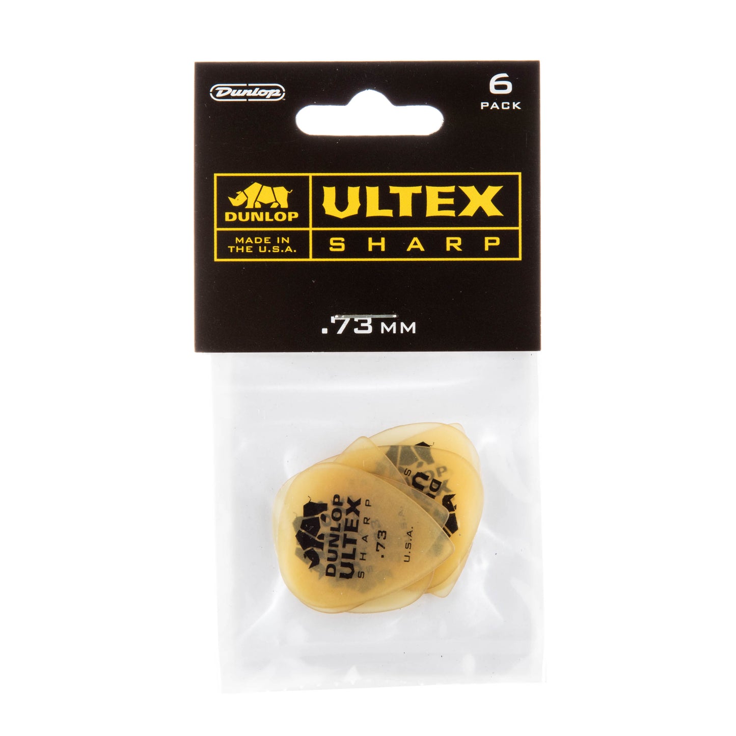 Jim Dunlop DUNLOP ULTEX .73mm SHARP GUITAR PICK PLAYER'S PACK 06-PACK - 433P073