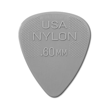 Jim Dunlop DUNLOP NYLON .60mm STANDARD GUITAR PICK PLAYER'S PACK 12-PACK - 44P060