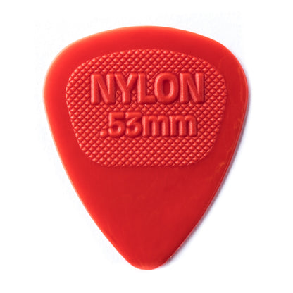 Jim Dunlop DUNLOP NYLON .53mm MIDI GUITAR PICK REFILL BAG 72-PACK - 443R053