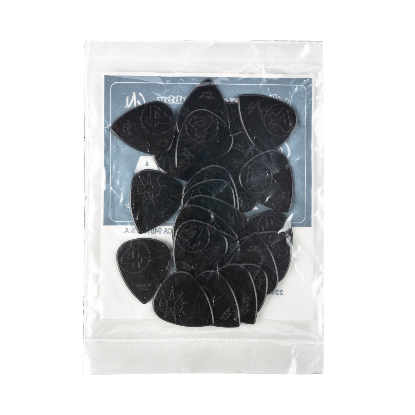 Jim Dunlop DUNLOP JIM ROOT 1.38mm CUSTOM NYLON GUITAR PICK REFILL BAG 24-PACK - 447RJR138