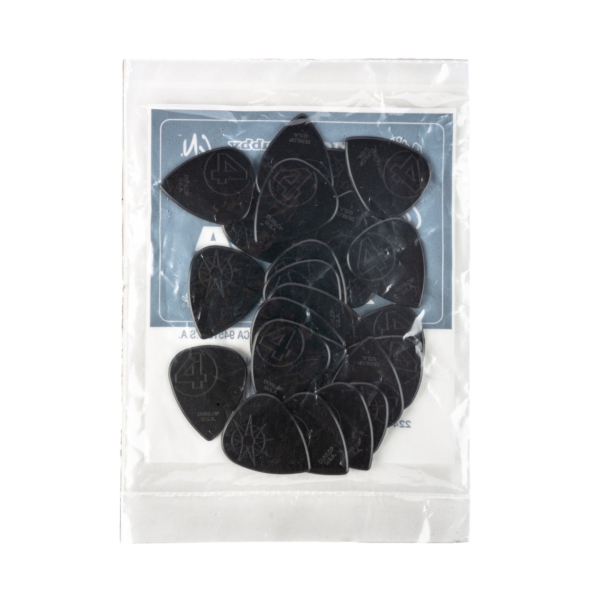 Jim Dunlop DUNLOP JIM ROOT 1.38mm CUSTOM NYLON GUITAR PICK REFILL BAG 24-PACK - 447RJR138