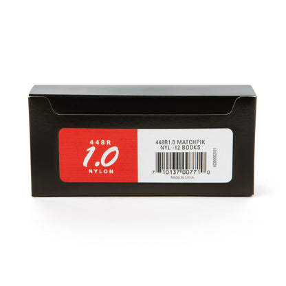 Jim Dunlop DUNLOP MATCH PIK 1.0mm NYLON GUITAR PICK PLAYER'S PACK 12-PACKS - 72 PICKS - 448R100