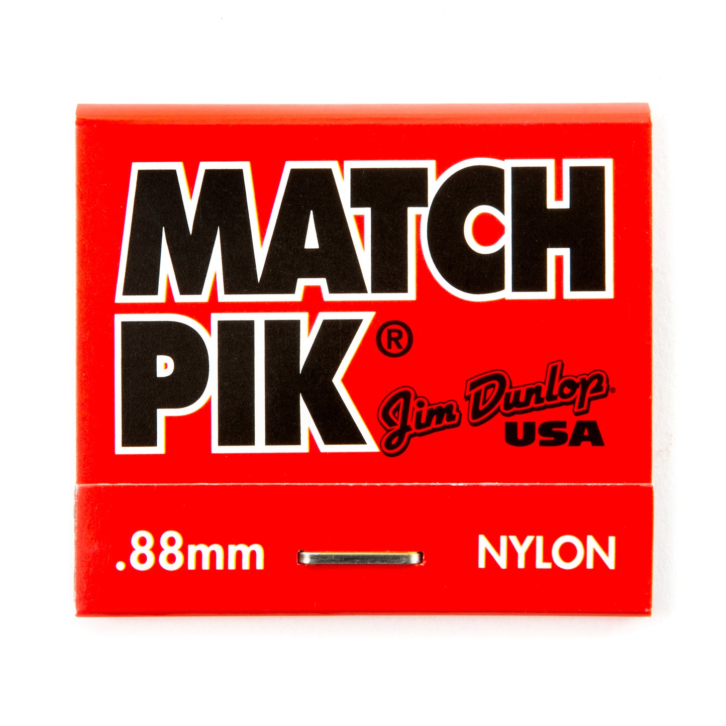 Jim Dunlop DUNLOP MATCH PIK .88mm NYLON GUITAR PICK PLAYER'S PACK 12-PACKS - 72 PICKS - 448R088