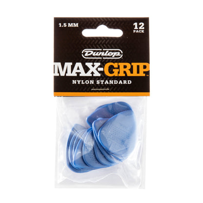 Jim Dunlop DUNLOP MAX GRIP 1.50mm STANDARD NYLON GUITAR PICK PLAYER'S PACK 12-PACK - 449P150