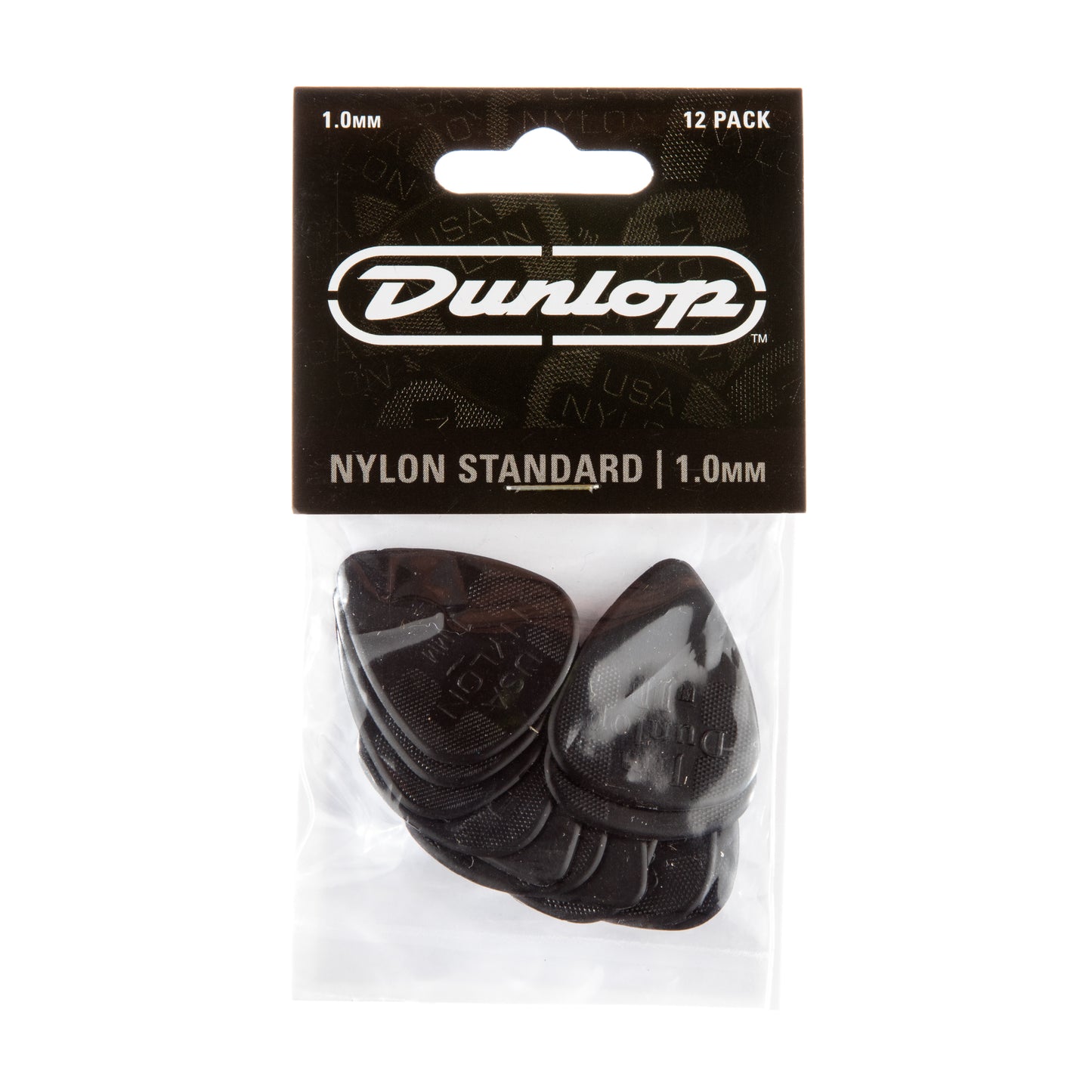 Jim Dunlop DUNLOP NYLON 1.0mm STANDARD GUITAR PICK PLAYER'S PACK 12-PACK - 44P100